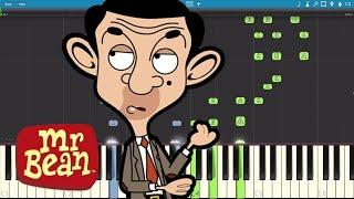 Mr Bean Animated Series Theme - Piano Tutorial - How to play Mr Bean theme