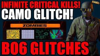 INFINITE CRITICAL KILLS GLITCH/NEBULA CAMO GLITCH *Solo* WEAPON XP GLITCH/BO6 GLITCHES! BO6 ZOMBIES!