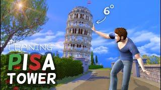 LEANING TOWER OF PISA The Sims 4 Speed Build NO CC The Sims 4 World Adventure Build