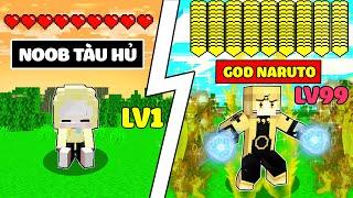 VÌ BỊ BẮT NẠT NÊN TÀU HỦ BÁI BURON LÀM SƯ PHỤ ĐỂ TRỞ THÀNH GOD NARUTO TRONG MINECRAFT