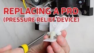 Electric Showers: Replacing Pressure Relief Device (part no.82800450) on a Triton T80z