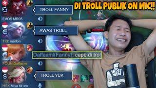 DI TROLL PUBLIK ON MIC !! NYESEL GUA SOLO RANK AWAL SEASON !!