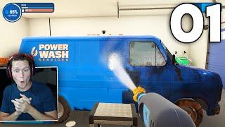 Power Wash Simulator - Part 1 - The Beginning