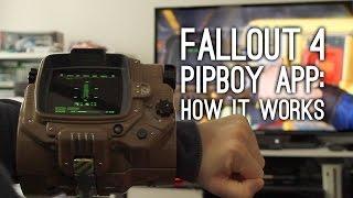 Fallout 4 Pip-Boy App: How It Actually Works - Fallout 4 Companion App Gameplay
