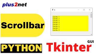 Tkinter Scrollbar and integrating it with text & Spinbox using different layouts with all options