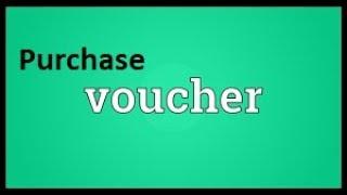 How to do entries in purchase voucher in tally.erp9  in english