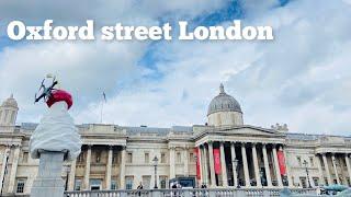 Oxford street London | Piccadilly Circus | London walk | 4K[HDR]#ukstreetwalker