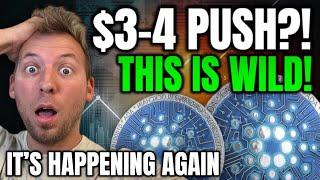 CARDANO - IS ADA ABOUT TO MAKE $3-4 PUSH?!! THIS IS WILD!