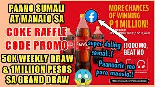 How to Join & Win Exciting Prizes | i Todo mo, Beat mo on Coca-cola Raffle Code Promo 2021