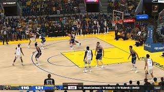 NBA 2K24 - Full Gameplay Warriors vs Nuggets (XBOX SERIES X) [4K UHD 60FPS] (nba 2k24 gameplay)