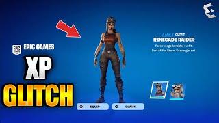 AFK Fortnite XP Glitch *NO TIMER* HOW TO UNLOCK RENEGADE RAIDER INSANELY FAST!