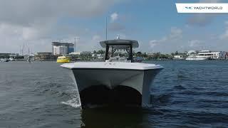 High-Speed 80mph FrontRunner 37 Power Cat w/Quad 400hp Engines