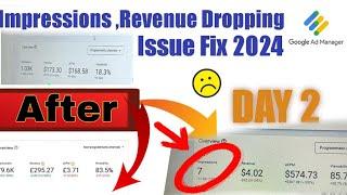 Adx Impressions Drop Issue Fix  Ad Manager Dropping |ADI RAO