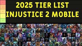 Injustice 2 Mobile Tier List 2025 All Characters All Game Modes