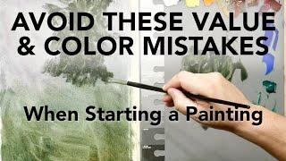 Starting a Painting? Avoid this Mistake!