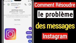 Comment réparer le problème de message Instagram résolu 2022 || Instagram Dm ne fonctionne pas