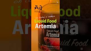 Artemia LIQUID FOOD for HEALTHY aquarium fish by @AquaOwner #aquarium #freshwaterfish #sea