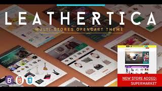 Leather - Premium OpenCart Themes Package | Themeforest Website Templates and Themes