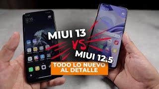 MIUI 13 vs MIUI 12.5 Comparación en Español