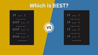 Comparing elif and Multiple if Statements in Python: Performance and Practicality