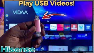 How to Play USB Videos on Hisense Smart TV!