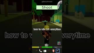 How To Win 1V1 Everytime || Da Hood || Roblox || #shorts