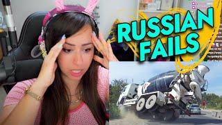 Bunny REACTS to Russians Being Idiots: Fails Around The World !!!