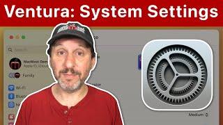 A Look At the new macOS Ventura System Preferences Redesign