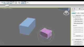 3ds Max 2012 - align pivot rotation