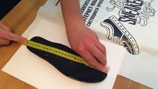 Как правильно измерить стопу или стельку и узнать размер свой ноги!