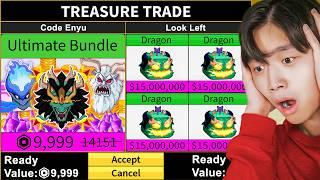 Trading Permanent Mythical Bundles in Blox Fruits for 50 Hours