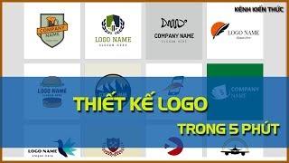 Thiết kế logo đẹp chuyên nghiệp trong 5 phút