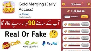 Gold Merging Withdrawal | Gold Merging App Real Or Fake | Gold Merging Game Withdrawal | GoldMerging