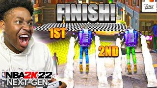 FIRST EVER JET PACK RACE AROUND THE CITY of NBA 2K22 NEXT GEN Was INSANE!!