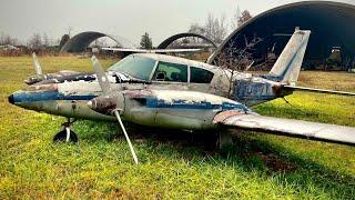 Exploring a Rotting Abandoned Airfield Graveyard Stuck in Time