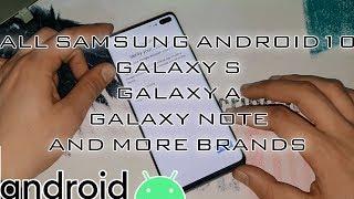 FRP ALL SAMSUNG ANDROID 10 Q BYPASS GOOGLE ACCOUNT ALL GALAXY DEVICES