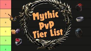 Ranking ALL ESO Mythics In PvP - [Gold Road 2024 Edition]