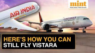 Vistara: How You Can Still Enjoy Vistara’s Hospitality After Merger | Air India’s New Coding System