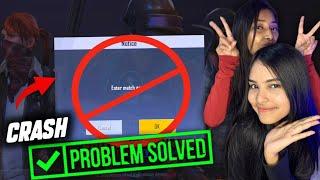 CRASH PROBLEM SOLVED IN PUBG LITE  NEW UPDATE CRASH PROBLEM FIX 100%