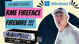 Fireface 400 with Windows 11