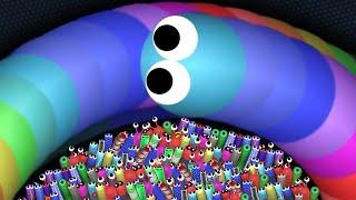 Slither.io A.I. 100,000+ Score Epic Slitherio Gameplay #245