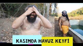 KASIM AYINDA BUZ GİBİ SUYA DALDIK (Çiftlik ten Eğlenceli Anlar)