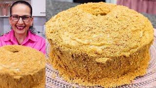 BOLO DE PAÇOCA MAIS FÁCIL E GOSTOSO DO MUNDO! - Isamara Amâncio