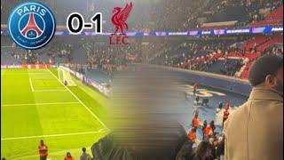 Paris 0-1 Liverpool au parc des princes vlog (victoire par chance et grâce à un grand Alisson)