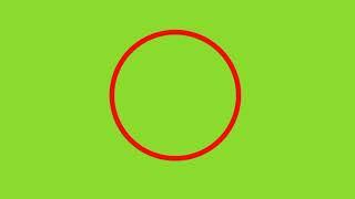 Green screen circle animation effect | Chroma key circle without copyright|