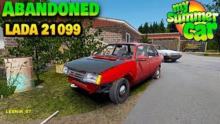 Abandoned LADA 21099 On Farm  I My Summer Car