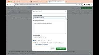 Create changes on GitHub and pull into RStudio