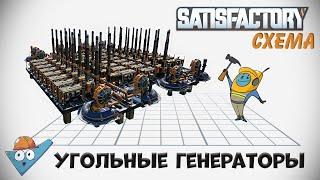 Satisfactory: Электричество из угля.