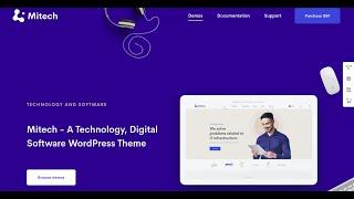 Mitech WordPress Theme Installation and Demo Import- A How To Guide