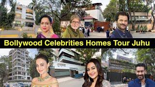 Bollywood Celebrity Homes Tour In Juhu ( Mumbai ) | bollywood actors house in mumbai |